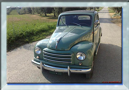 Fiat 500 C Chiusa - Año 1949